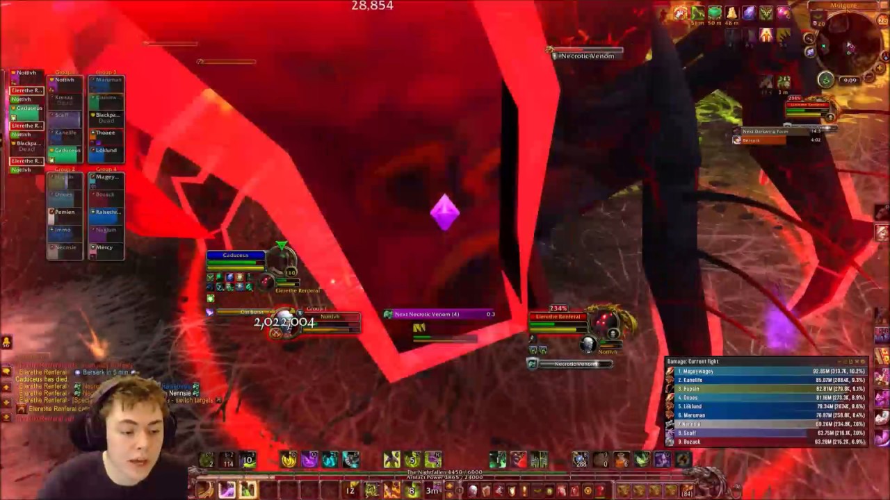 healing touch Mythic Elerethe Renferal Vengeance DH PoV