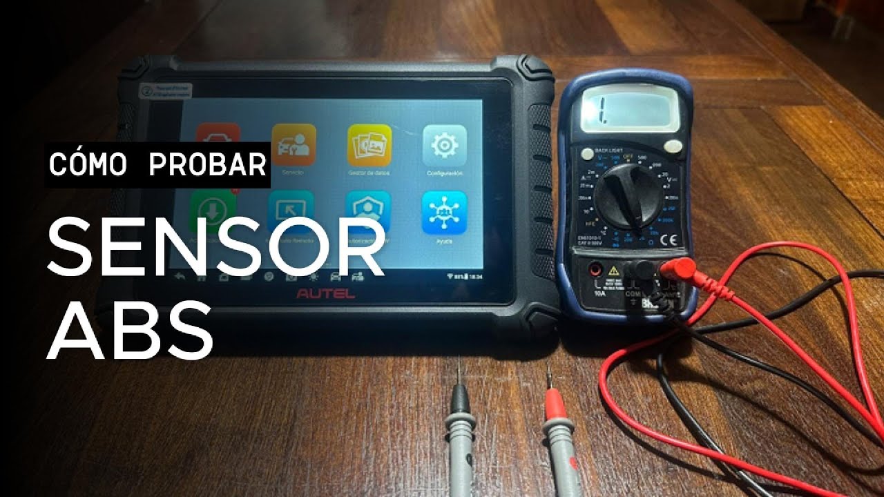Probar un sensor ABS con scanner o multimetro - YouTube