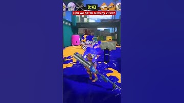 Using the Inkbrush correctly in Splatoon 3! #shorts