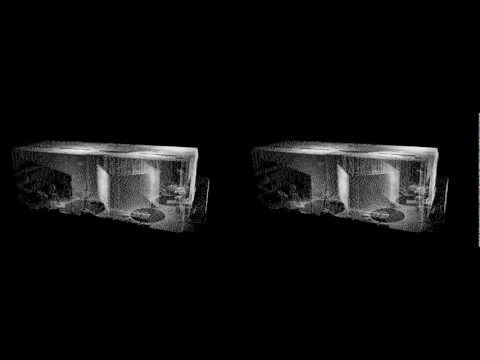 3D Point Cloud Video rendered in Blender
