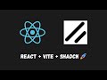 React Vite Project এ ShadCN UI ইম্প্লিমেন্টেশন | Step-by-Step বাংলা Tutorial