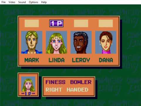 Championship Bowling on Sega Genesis