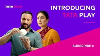 Tata Play | Tata Sky is now Tata Play | Feat. Saif & Kareena | टाटा स्काई अब टाटा प्ले है screenshot 2