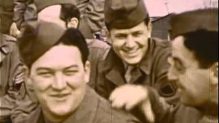 VE Day London 1945 End of WWII archival stock footage - soldiers giving V for Victory sign