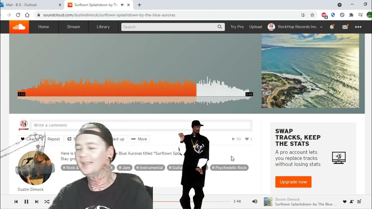 The Blue Auroras Surftown Splashdown Local Band Smokeout Reaction