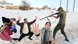 Brave search in the mountains: Engineer and police search for pregnant mother in the snow