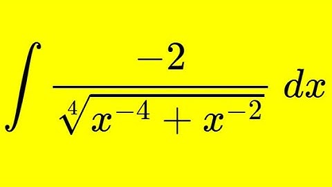 Solving an integral with a 4th root in denominator
