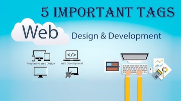 Web development course part 7 (Five basic tags)
