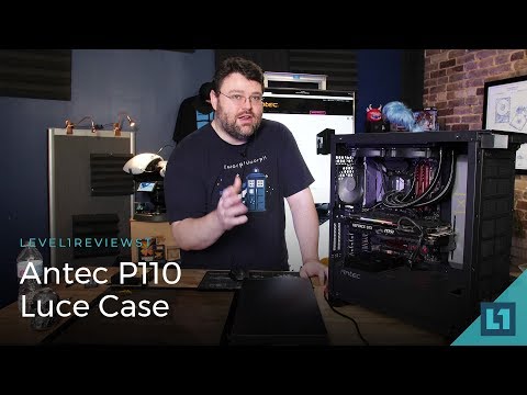 Antec P110 Luce Case Review + 8700k and MSI GTX 1080 Ti Gaming X build Trio