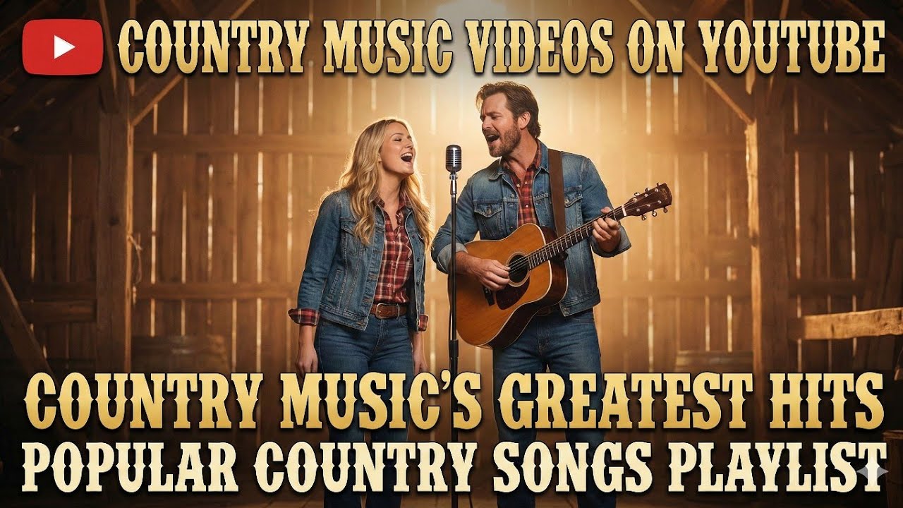 Country Music Videos on Youtube| Country Music's Greatest Hits | Popular country songs playlist