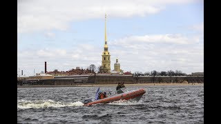 Бот-Парад маломерного флота 2019 года в Питере. Открытие сезона