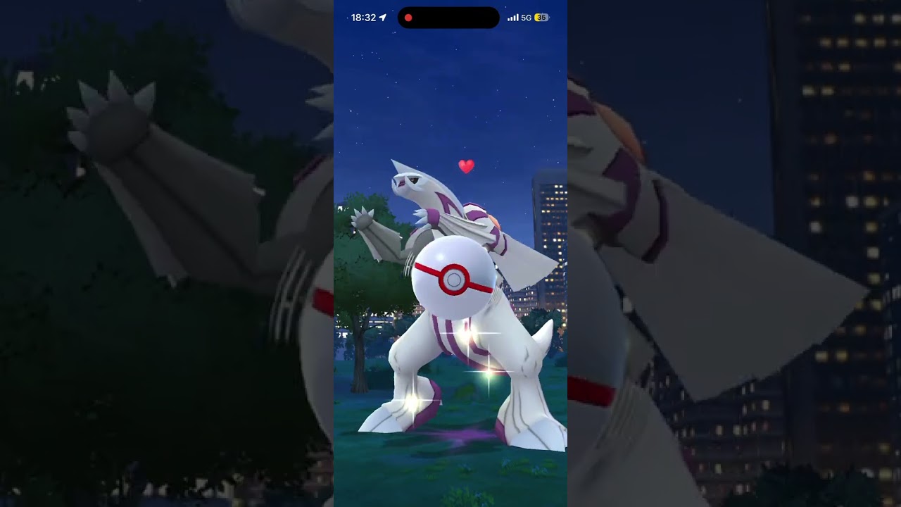 【ポケモンGO】パルキアレイドバトル