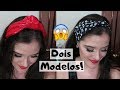 Como fazer tiara e faixa de cabelo com nó sem costura (fáceis e baratas!) | Pricity