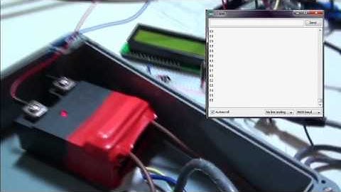 Arduino controlled solid state relay