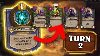 Crazy Economy Tier 1 Combo! | Hearthstone Battlegrounds