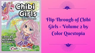 Flip Through of Chibi Girls - Volume 2 by Color Questopia