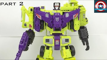 Transformers Generations Combiner Wars Devastator Part 2