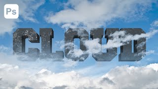 3D Text Logo In Sky Photoshop Tutorial Free Download Photoshop Action screenshot 2
