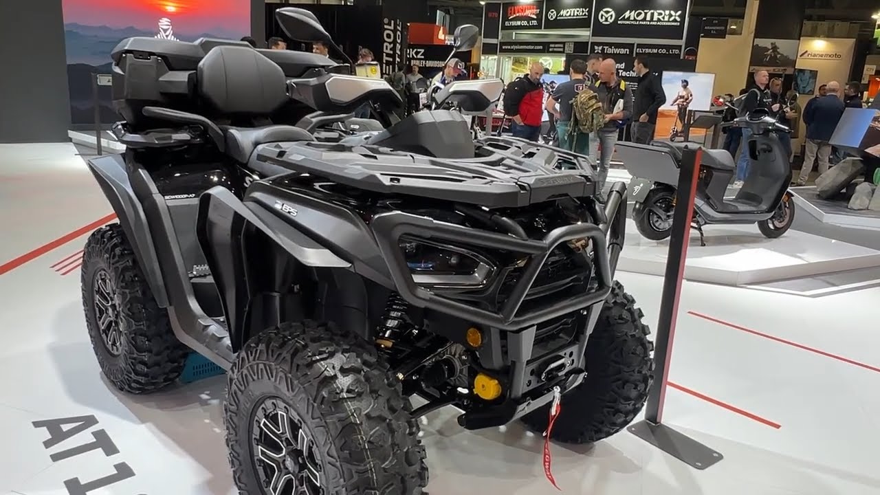 New Segway AT10 W (2026) – The Ultimate 1000cc ATV? | 97 HP Wide Stance Walkaround EICMA