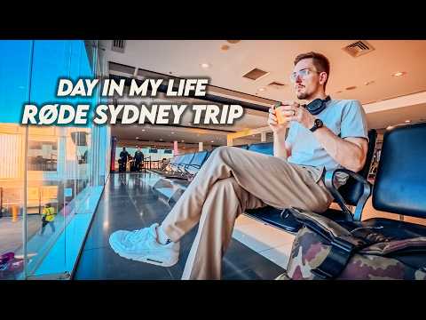 A Day in My Life as a Creator (RØDE Sydney Trip!)