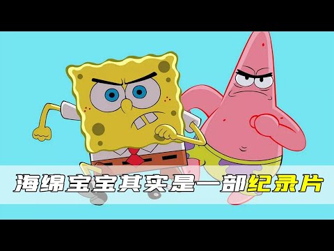 海绵宝宝中细思极恐的秘密，你看懂了吗？这其实是一部纪录片！