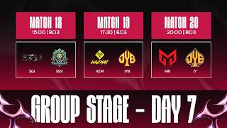 CFS PH IMPACT 2026 SUMMER [DAY 7] - SGJ vs XGV, HZM vs JYB, MN vs JY
