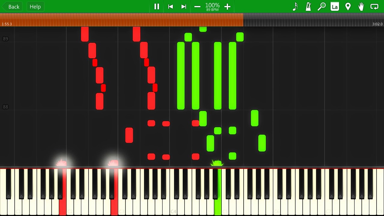 James Scott - Kansas City Rag (1907) [Synthesia Piano Tutorial]