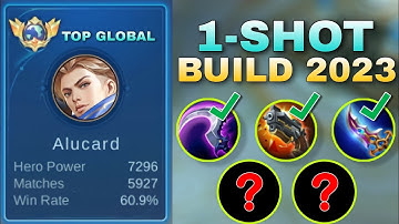 WTF DAMAGE!!! | Best Alucard 1 Shot Build & Emblem for Auto Win! | Top 1 Global Alucard Tutorial WTF