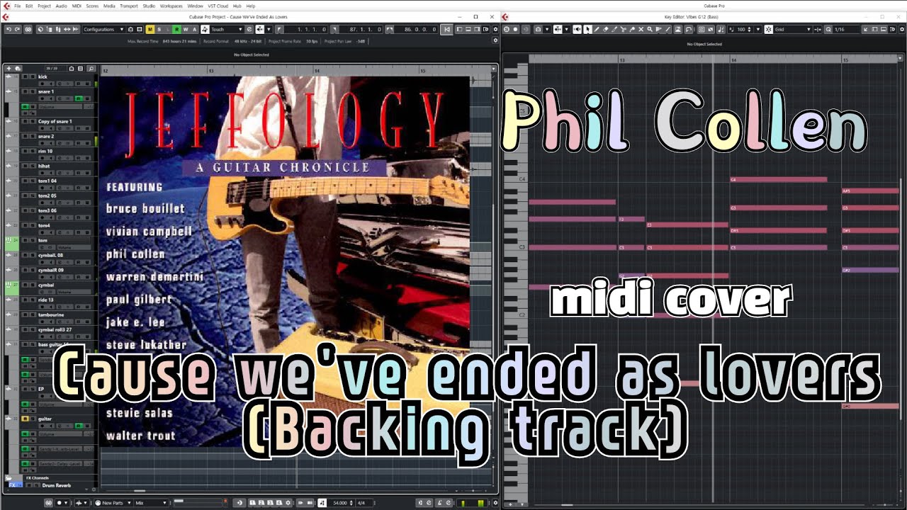 Cause we've ended as lovers - Phil Collen (Backing track)(Download url)