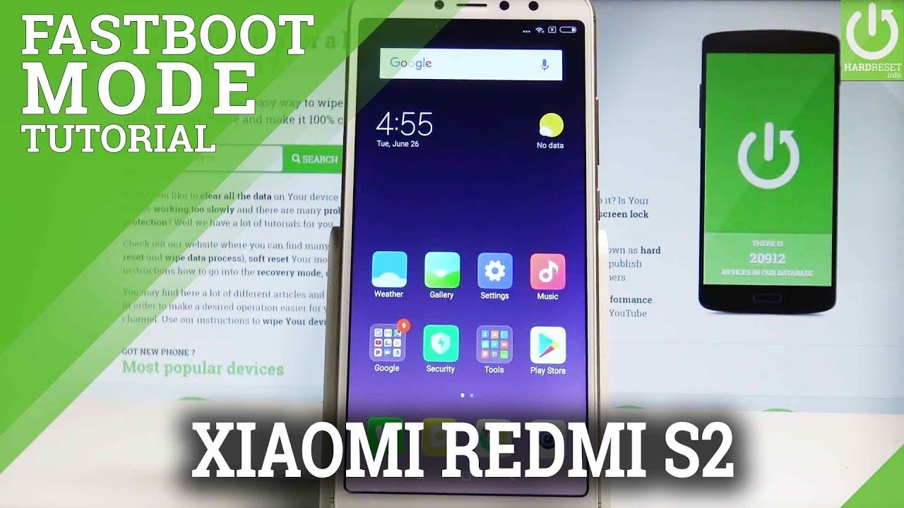 How to Open Fastboot Mode on XIAOMI Redmi S2 - Quit XIAOMI Fastboot