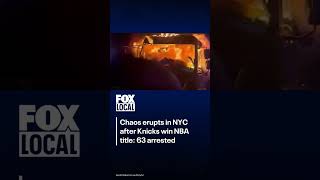 63 arrested after Knicks game crowds turn destructive near Madison Square Garden: NYPD