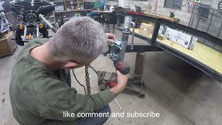 installing haul master swing away trailer jack harbor freight