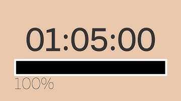 1 Hour 5 Min Timer with Alarm 🔥 65 Min Timer 🔥