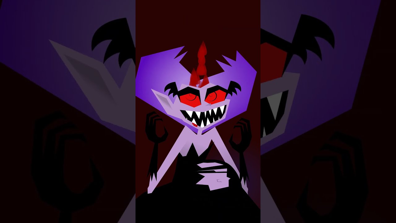 MONSTERGIRL MUKBANG Vampire Belly Stuffing Liquid Inflation Cartoon Shorts
