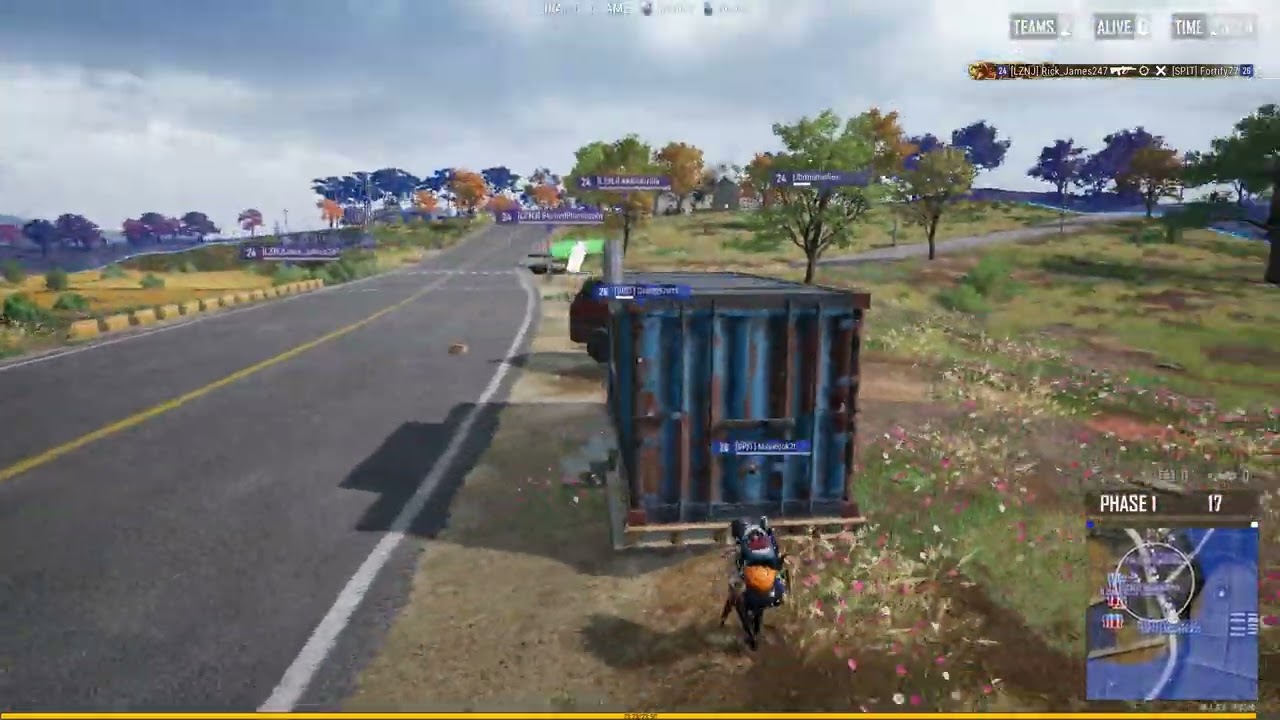 PUBG : C4 Bomb Car Win