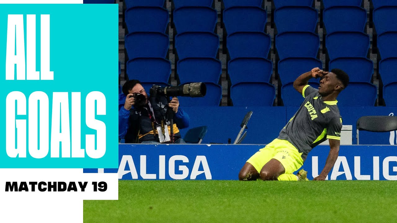 TODOS los GOLES de la JORNADA 19 de LALIGA HYPERMOTION 2025/26