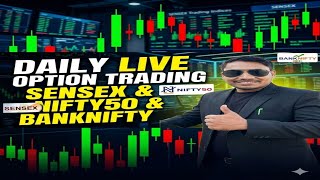25 may sensex & nifty50 & banknifty live scalping||The money maker||✅