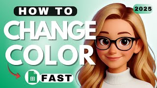 How to Change the Background Color in Google Sheets