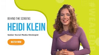 Day in the Life of a Senior Social Media Marketing Strategist | Heidi | Behind the Screens