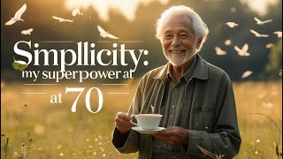 How Simplicity Became My Superpower After 70 | A Life-Changing Lesson in Aging Gracefully