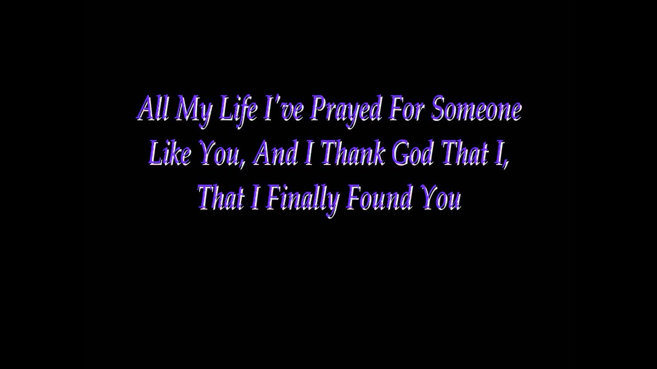 K-Ci and JoJo - All My Life(lyrics)