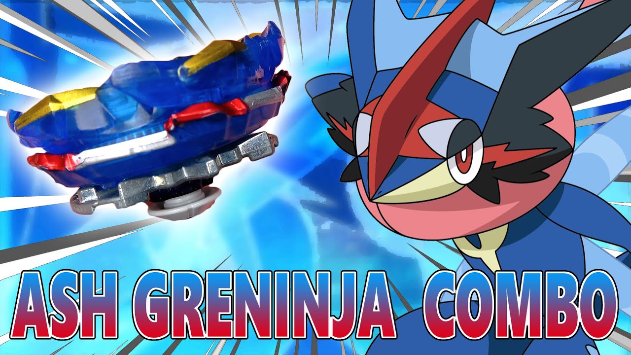 ASH GRENINJA BEYBLADE COMBO vs ALL 