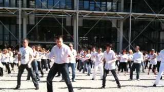 Flashmob mylene farmer 12/09/2010 centre pompidou