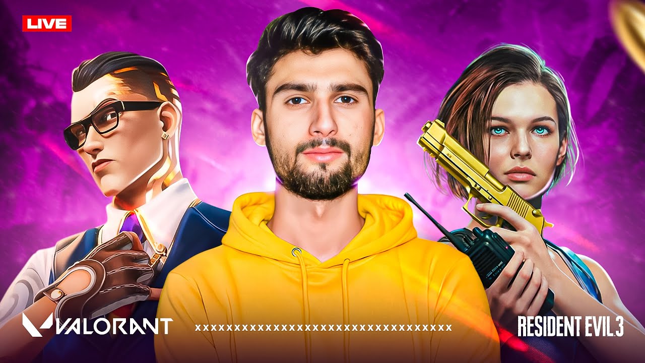 VALORANT NEW ACT GRIND LIVE | RESIDENT EVIL 3 STORY LATER