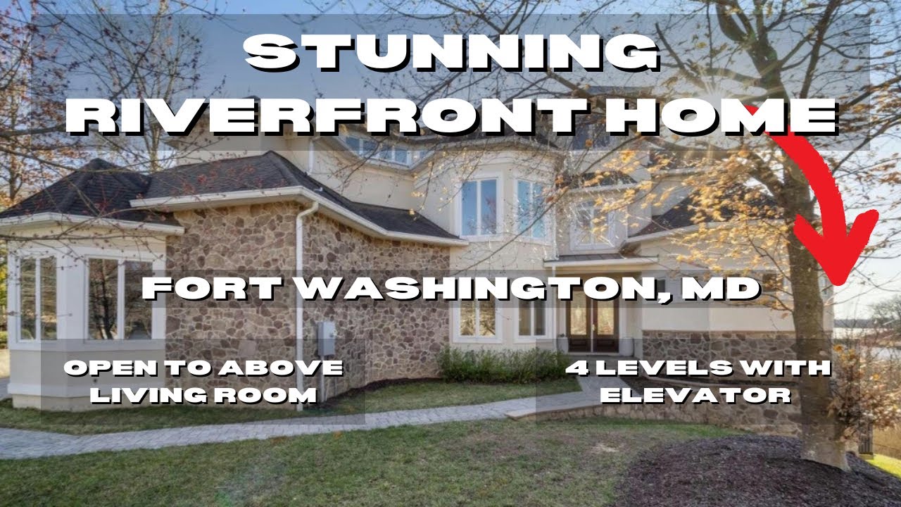 Potomac Riverfront Estate Home Tour in Fort Washington, Maryland (S1:E7)