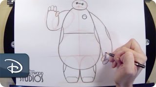 ミッキーやクマのプーさん ベイマックスの描き方を英語で学んでみる 子どもの英語