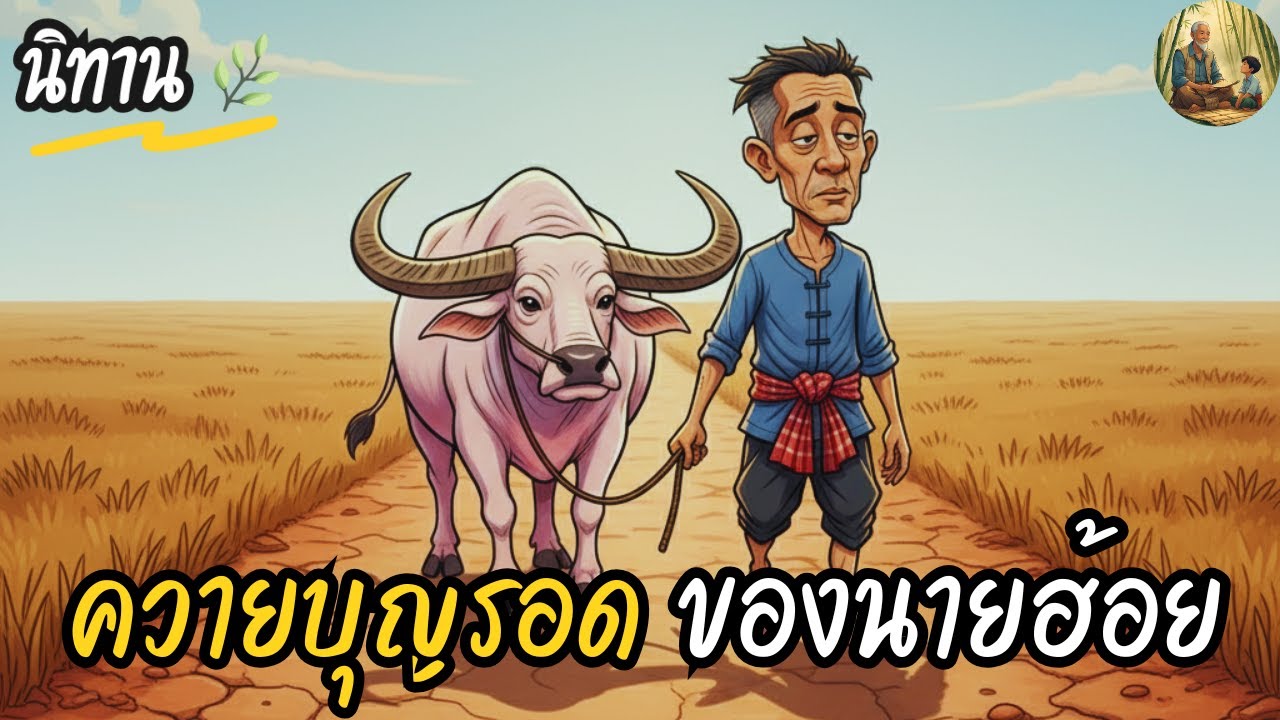 นิทาน | ควายบุญรอด ของนายฮ้อย | การเดินทางไปขายควายตัวสุดท้าย ผ่านเหตุการณ์สอนใจ บาป บุญ คุณ โทษ..!!