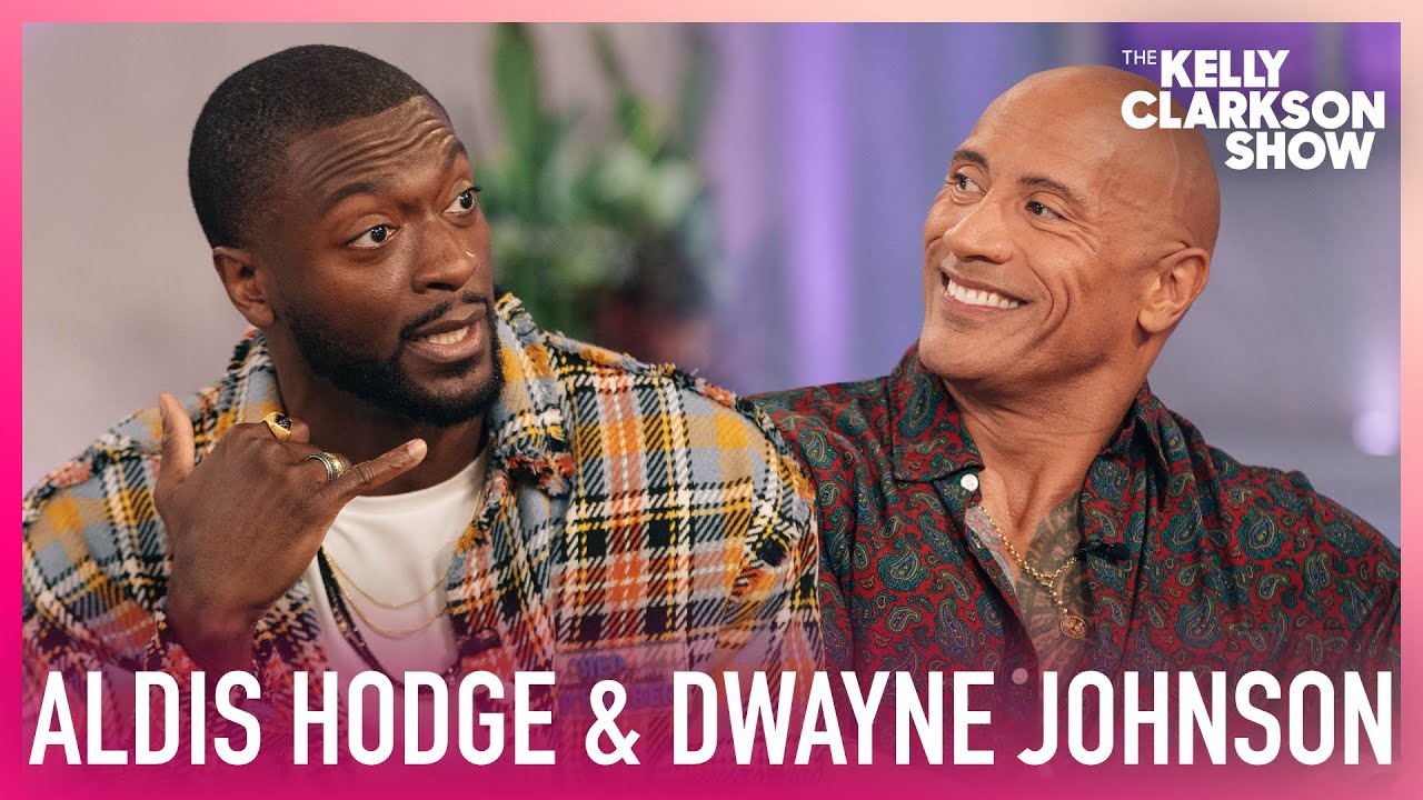 'Black Adam' Star Aldis Hodge Thought Dwayne Johnson 'Welcome' Call Was A Prank | Kelly Extra