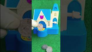 COIN COLLECT BLUE AND WHITE PUPPY HOUSE || dog house and Piggy Bank unboxing (ep-816) #trending #dog