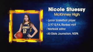 Scholar Athlete of the Week - Nicole Stuessy